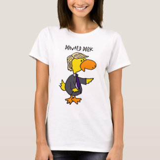 Camiseta Dibujo animado político del Dork divertido de