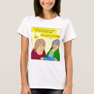 Camiseta dibujo animado tan olvidadizo 565