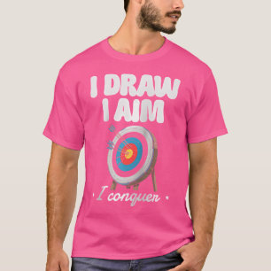 Camiseta Dibujo Apunto Conquisto Blanco De Arquero De Arco