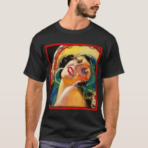 Camiseta Dibujo Art Déco de un flapor