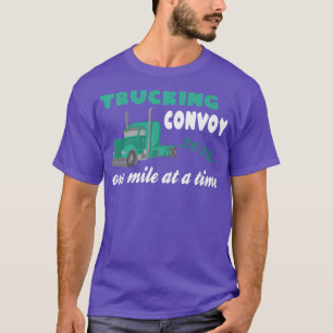 Camiseta Dibujo artístico de la industria del transporte po