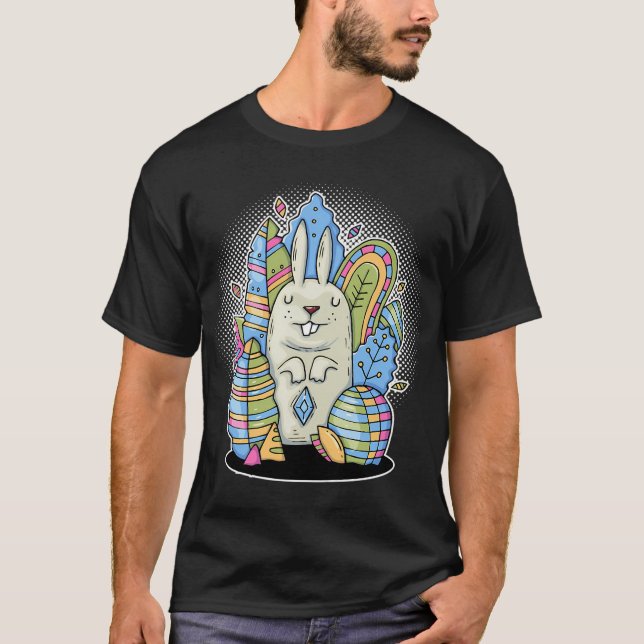 Camiseta Dibujo basura. (Anverso)