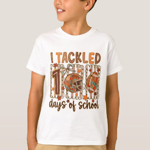 Camiseta Dibujo caprichoso I superé 100 días de escuela