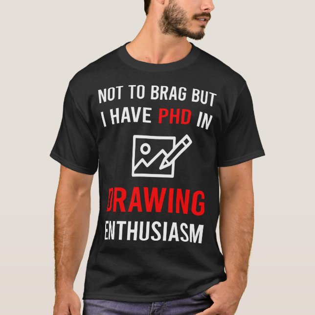 Camiseta Dibujo con entusiasmo (Anverso)