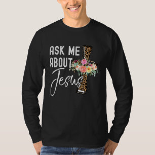 Camiseta Dibujo cristiano Tees Guay Leopard I Love Jesus