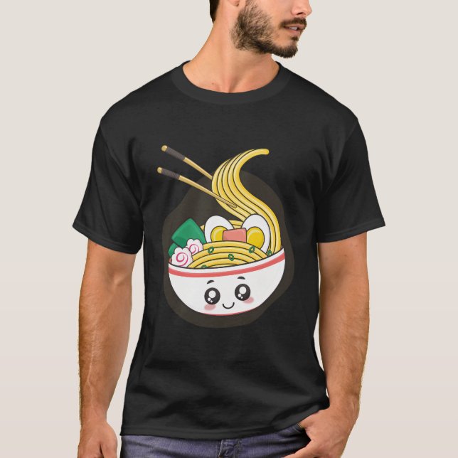 Camiseta Dibujo Cuto Kawaii Del Plato Japonés (Anverso)