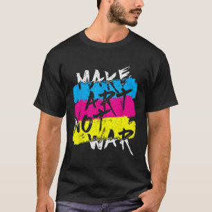 Camiseta Dibujo de arte no de graffiti de guerra en la call