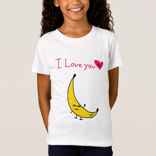 Camiseta Dibujo de bebé bananero (Anverso)