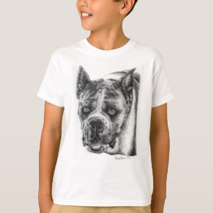 Camiseta Dibujo de Boxer