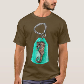 Camiseta dibujo de caballitos de mar