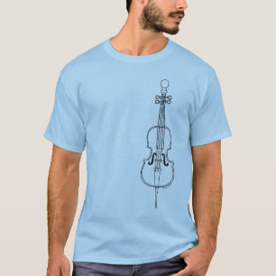 Camiseta Dibujo de Cello