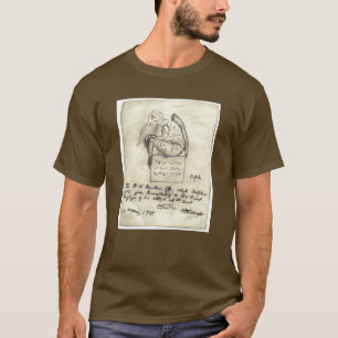 Camiseta Dibujo de Cthulhu por Lovecraft