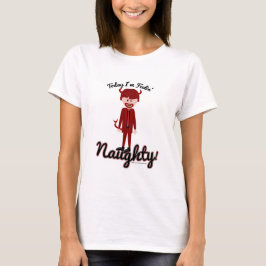 Camiseta Dibujo de diablo travieso