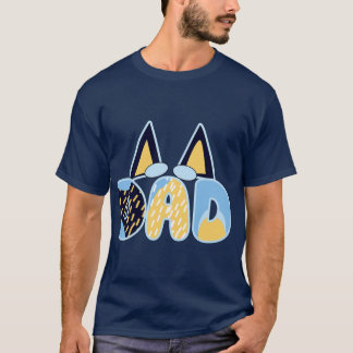 Camiseta Dibujo de dibujos animados de mamá y papá regalo r