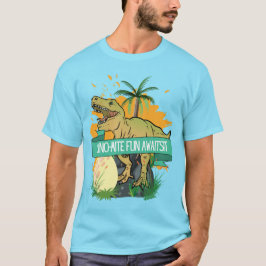 Camiseta DIBUJO DE Dinosaurio CITA
