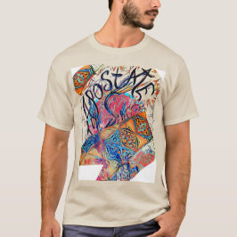 Camiseta Dibujo de Doodle Libre de Colores Apostáticos sea