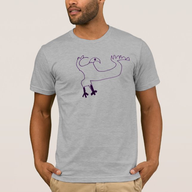 Camiseta Dibujo de Eagle (Anverso)