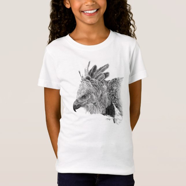 Camiseta Dibujo de Eagle de Harpy (Anverso)