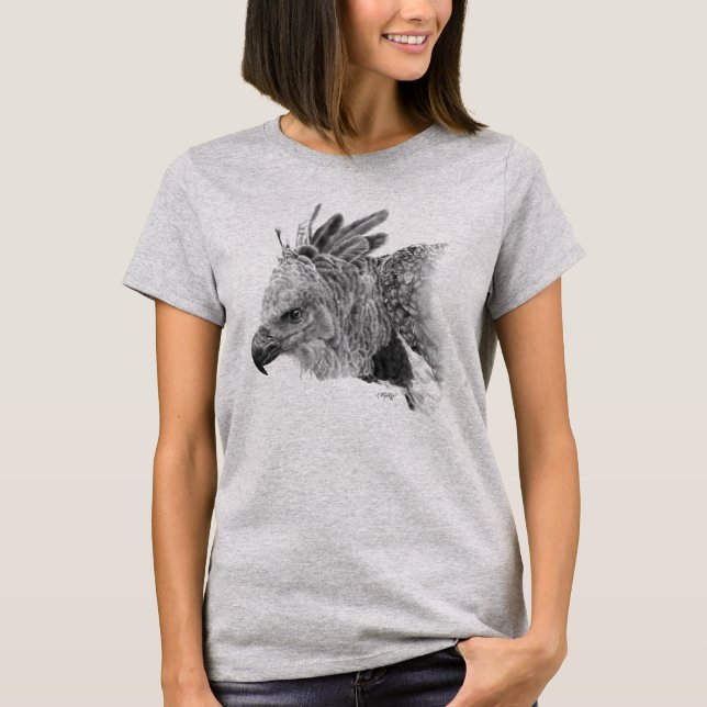 Camiseta Dibujo de Eagle de Harpy (Anverso)
