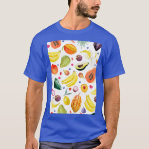 Camiseta Dibujo de estilo exótico de aguacate