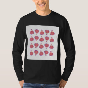 Camiseta Dibujo de fruta Fig Regalo de decoración de papel