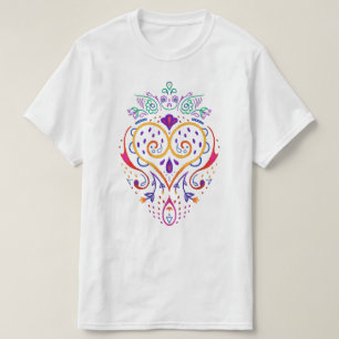Camiseta dibujo de garrapatas de fresa