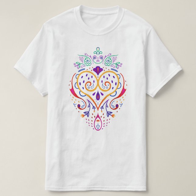 Camiseta dibujo de garrapatas de fresa (Diseño del anverso)