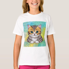 Camiseta Dibujo de gato