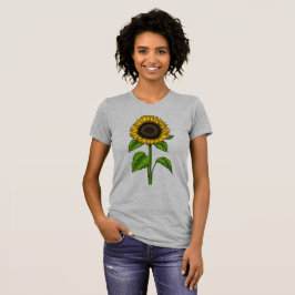 Camiseta Dibujo de girasol tShirt