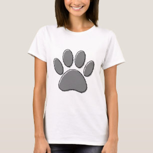 Camiseta Dibujo de gráfico de cachorros