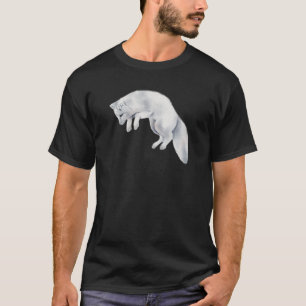 Camiseta Dibujo de invierno de Fox Ártica