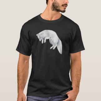 Camiseta Dibujo de invierno de Fox Ártica