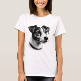 Camiseta Dibujo de Jack Russell Terrier