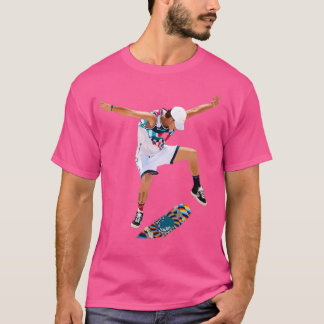 Camiseta dibujo de jagger eaton skateboarding