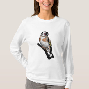 Camiseta Dibujo de jilguero