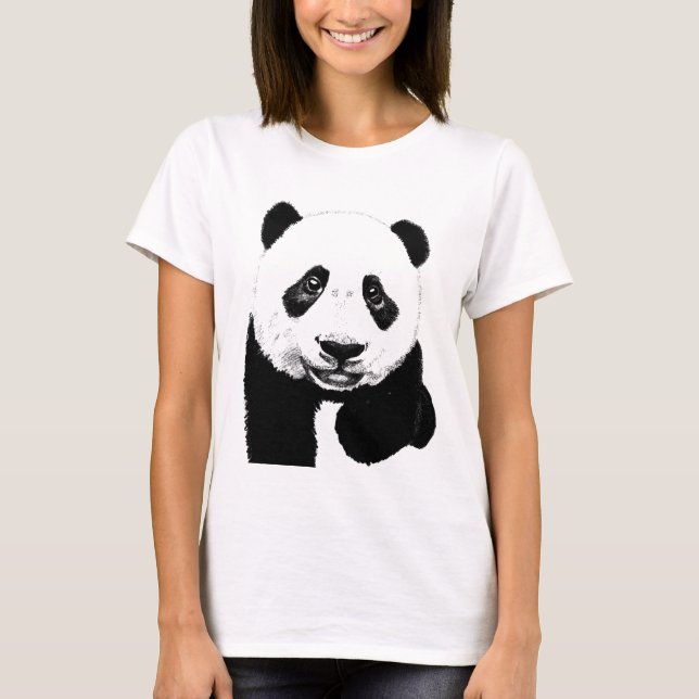 Camiseta Dibujo de la panda (Anverso)