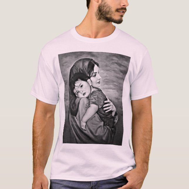 Camiseta Dibujo de lápiz fotográfico para cada ocasión (Anverso)