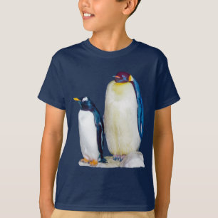 Camiseta Dibujo de los pingüinos