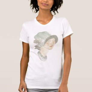 Camiseta Dibujo de moda - Mujer con Gorra