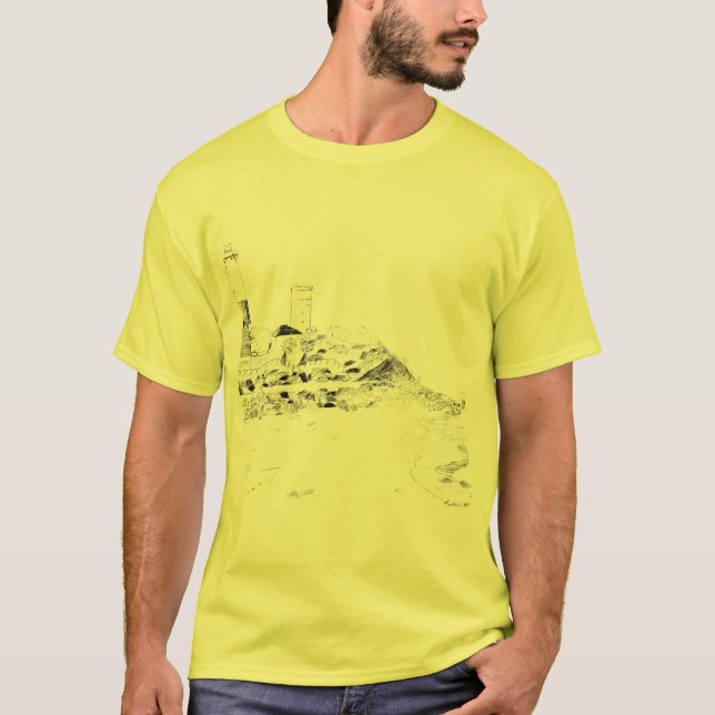 Camiseta Dibujo de Montauk (Anverso)