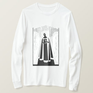 Camiseta Dibujo de mujer abstracta Arte vintage minimalista