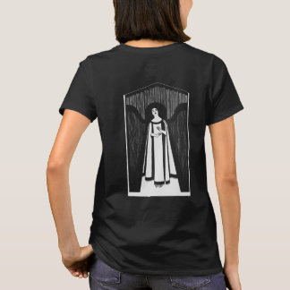 Camiseta Dibujo de mujer abstracta Arte vintage minimalista