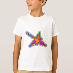 Camiseta Dibujo de Nazca Hummingbird Perú