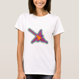 Camiseta Dibujo de Nazca Hummingbird Perú
