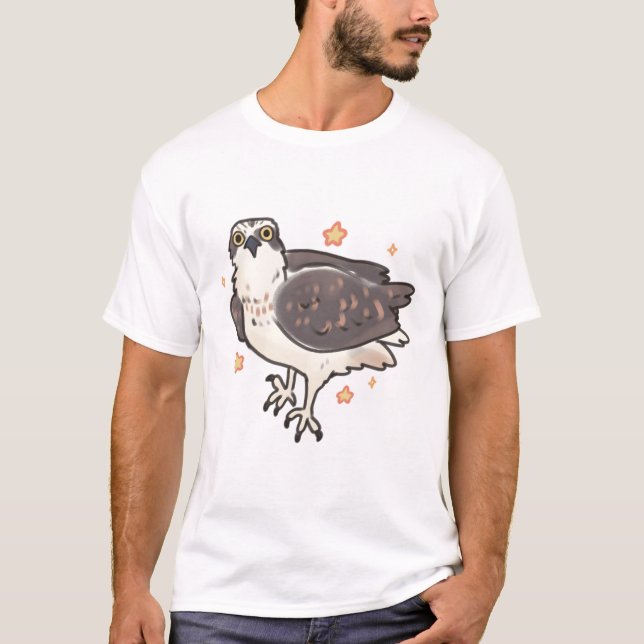 Camiseta Dibujo de Osprey (Anverso)