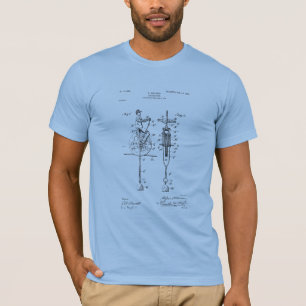 Camiseta Dibujo de patentes de antigüedades de 1904