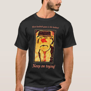 Camiseta Dibujo de payasos tristes (D1) de 70 años de antig