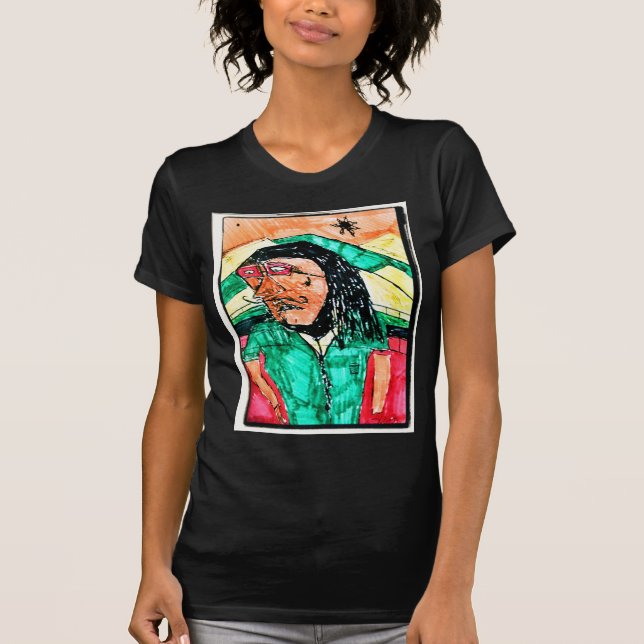 Camiseta Dibujo de Perfil de Dread (Anverso)