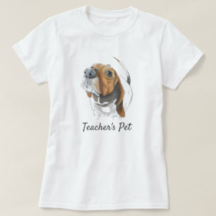 Camiseta Dibujo de perro con hongos hondos felices personal