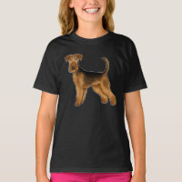 Dibujo de perro Terrier Airedale lindo Bingley Ter